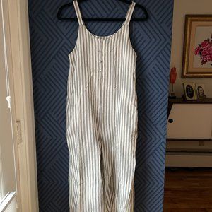 Rylee & Cru Striped Jumpsuit
